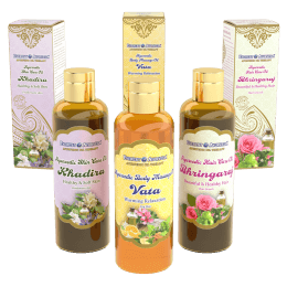 Aceites corporales ayurvédicos